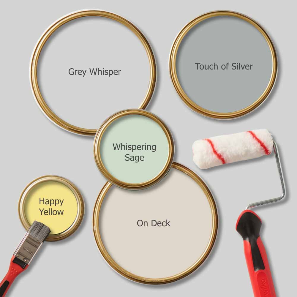 Wilko Tough & Washable Grey Whisper Matt Emulsion Paint 2.5L Image 6