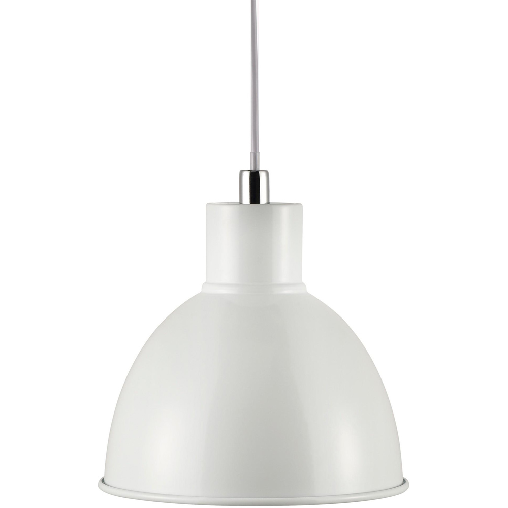 Nordlux Pop E27 White Pendant Light Image 3