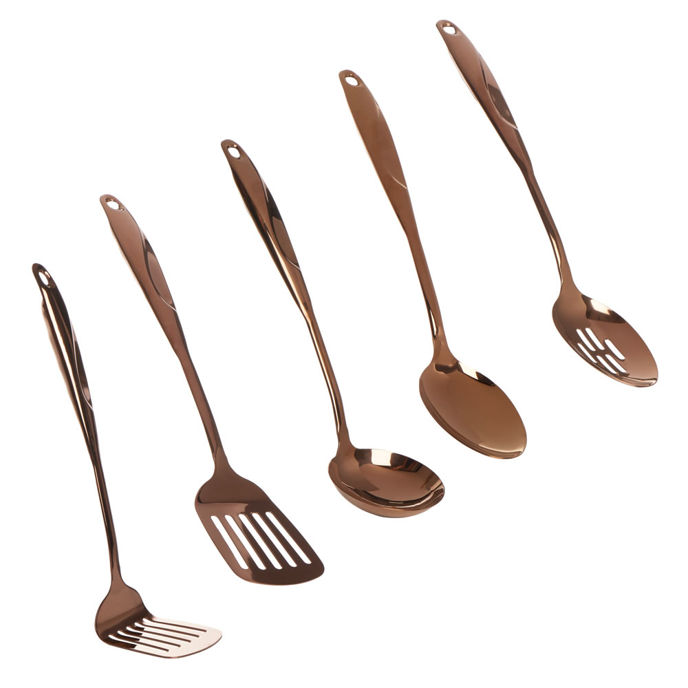 Featured image of post Copper Kitchen Utensil Set - Get set for copper kitchen utensils at argos.