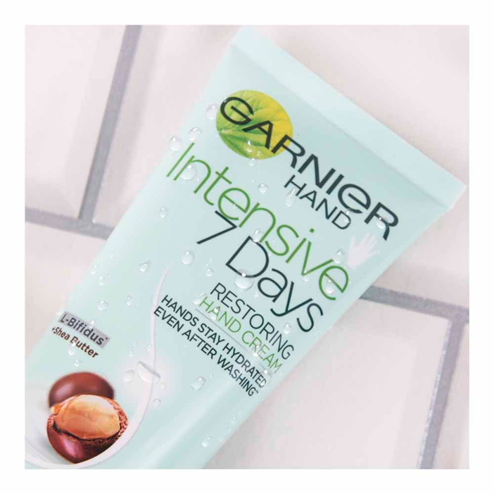 Garnier Intensive 7 Day Dry Skin Shea Butter Restoring Hand Cream 100ml Image 3