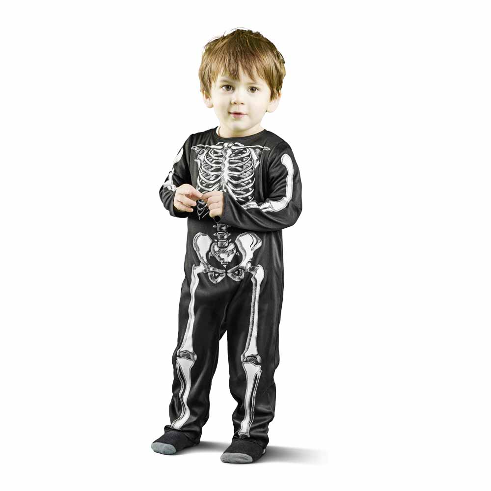 Wilko Halloween Skeleton Costume 6-12 Months Image 1