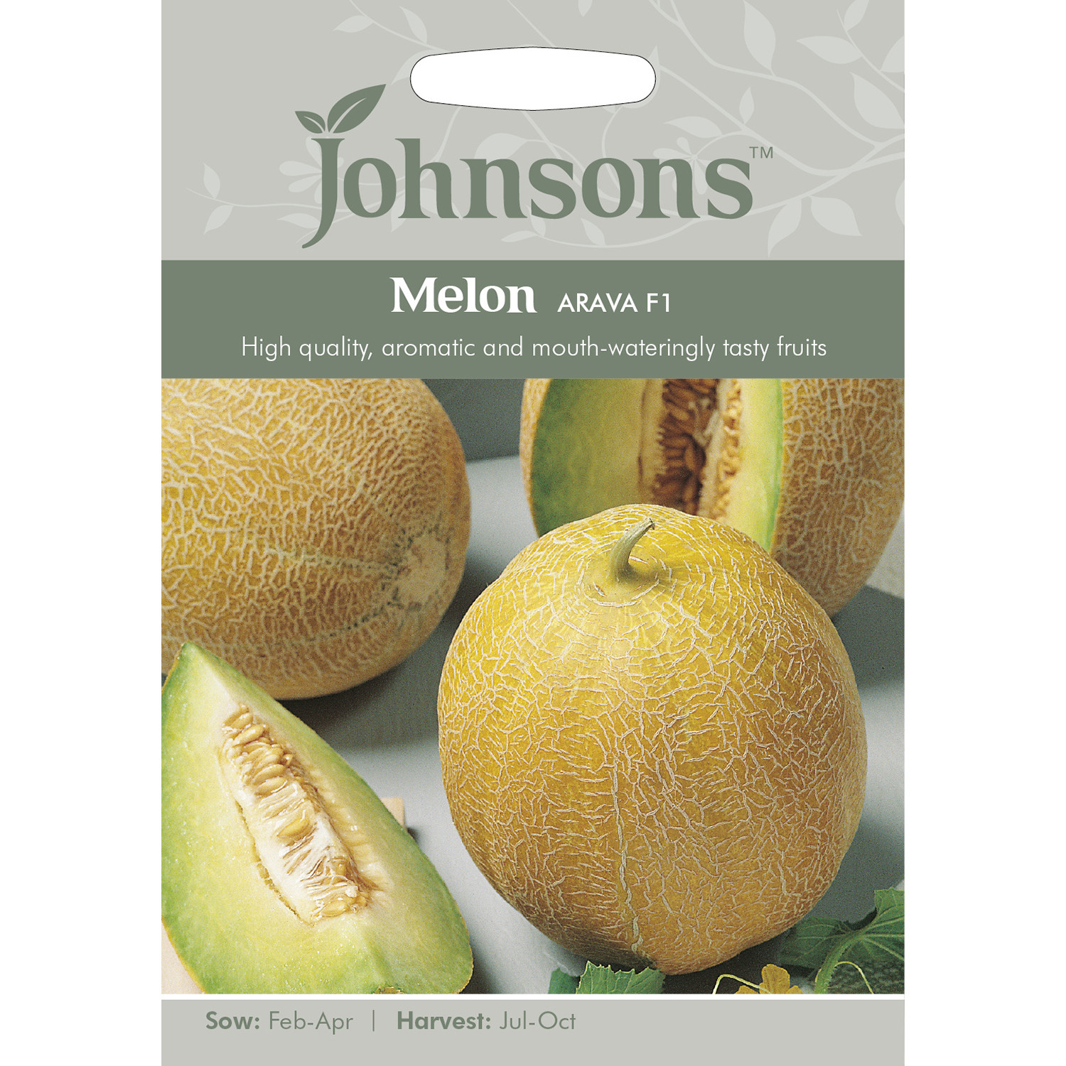 Johnsons Arava F1 Melon Seeds Image 2