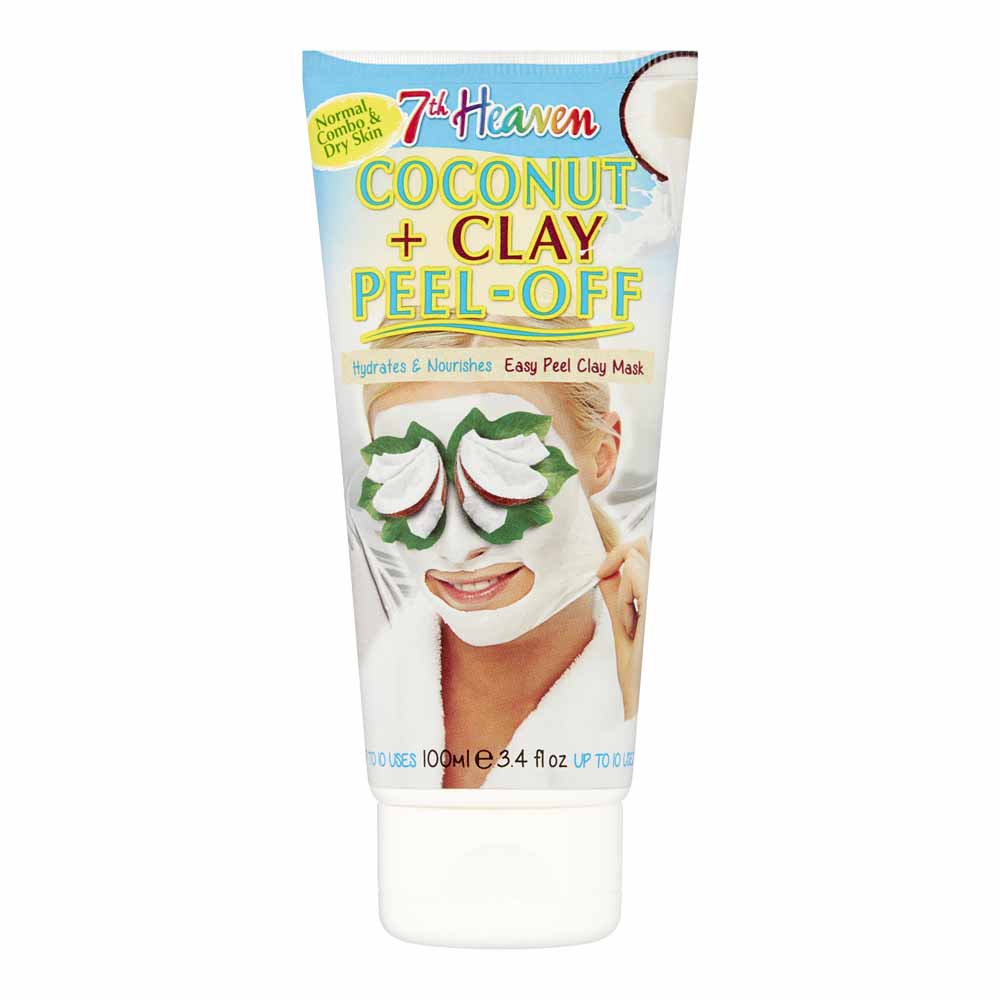 Montagne Jeunesse 7th Heaven Coconut and Clay Peel  Off Face Mask 100ml Image