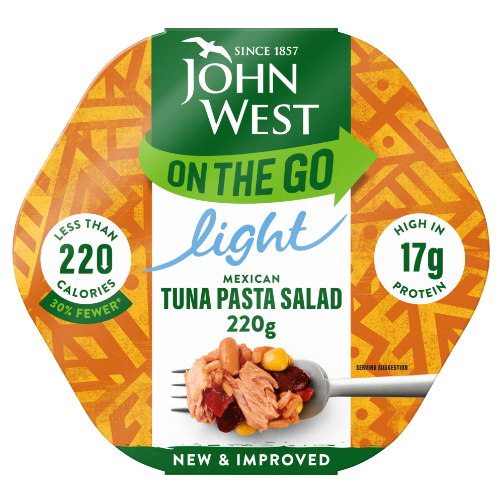 John West On the Go Light Mexican Tuna Bean Salad 220g Image