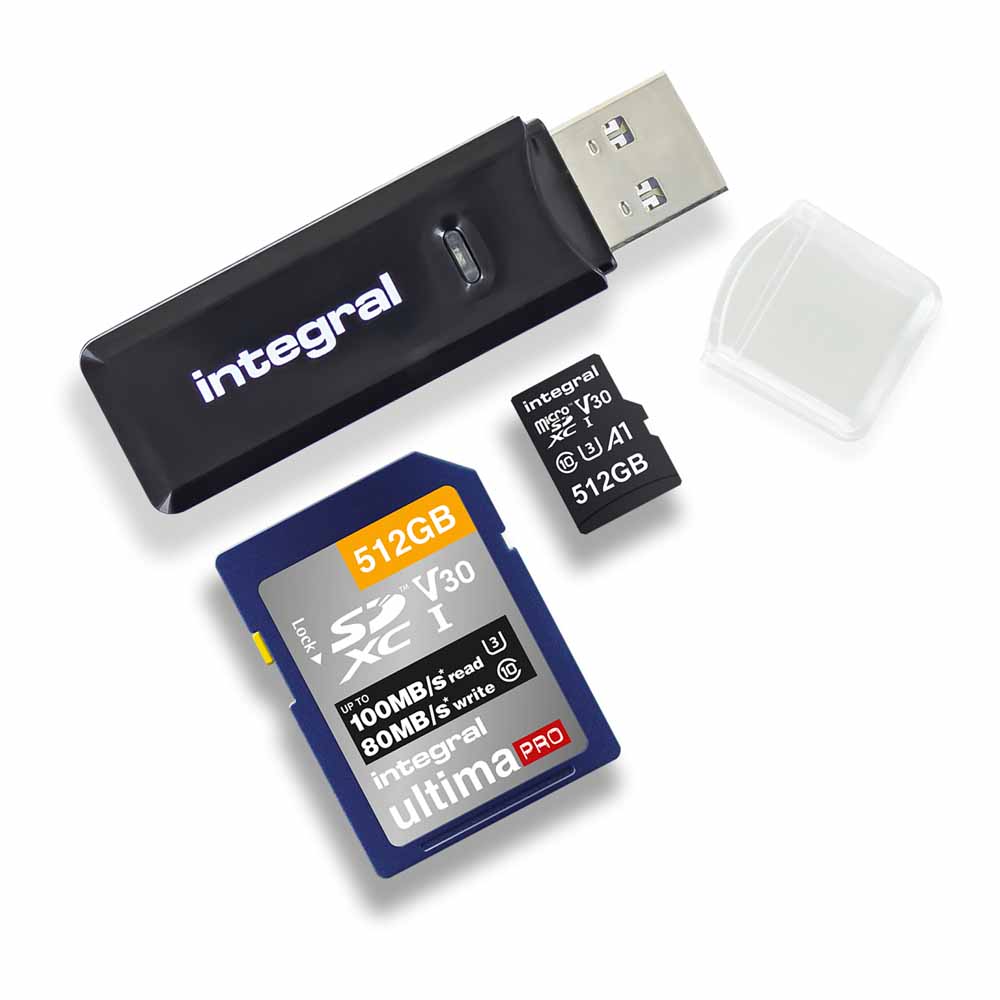 Integral USB 3.0 SD and MSD Dual Slot Card Reader Image 2
