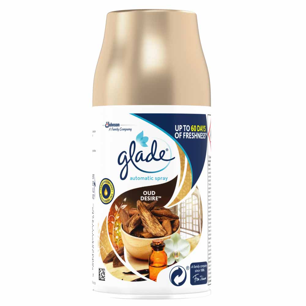 Glade Automatic Spray Refill Oud Desire Air Freshener Image 1