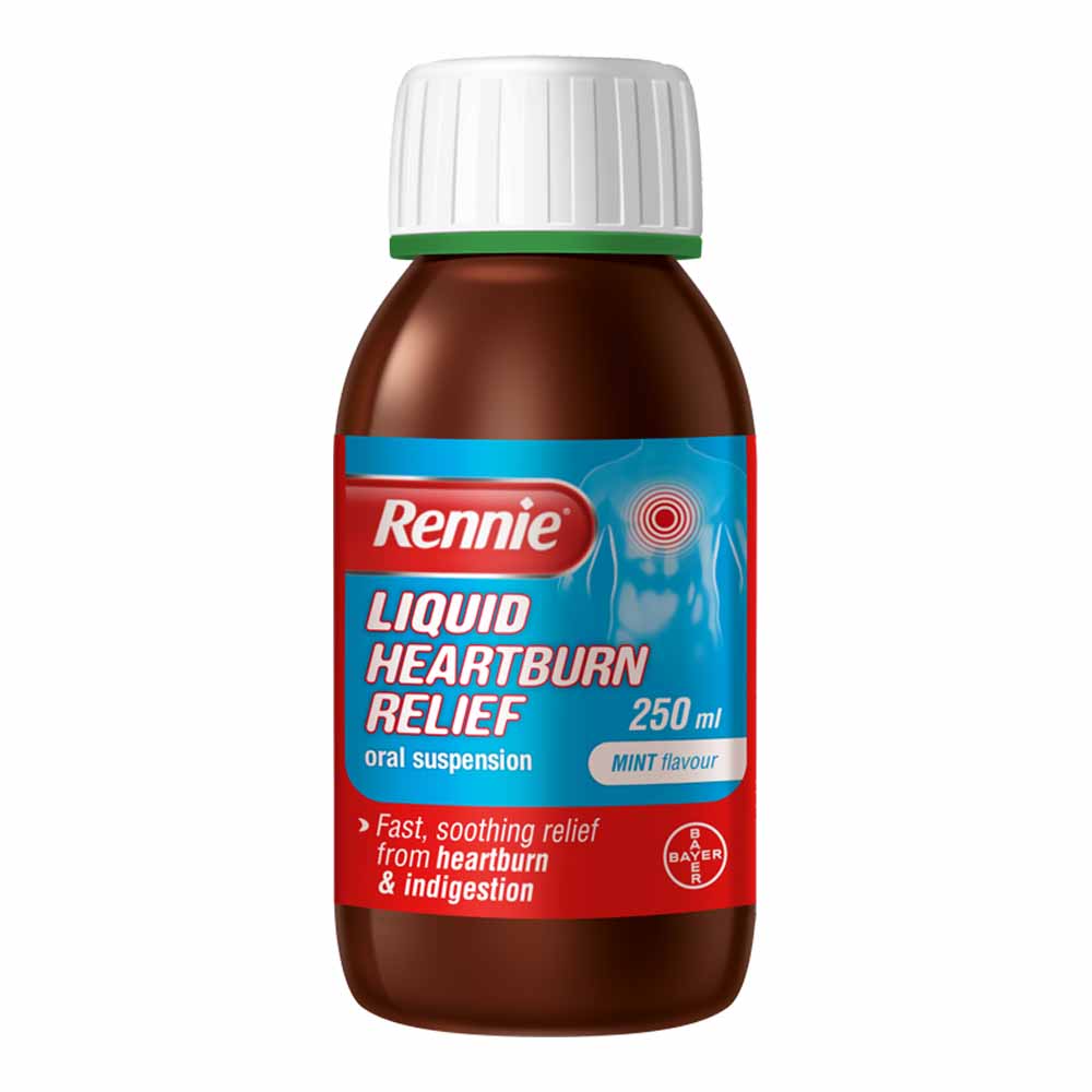 Rennie Liquid Heartburn Relief Liquid 250ml Image 1