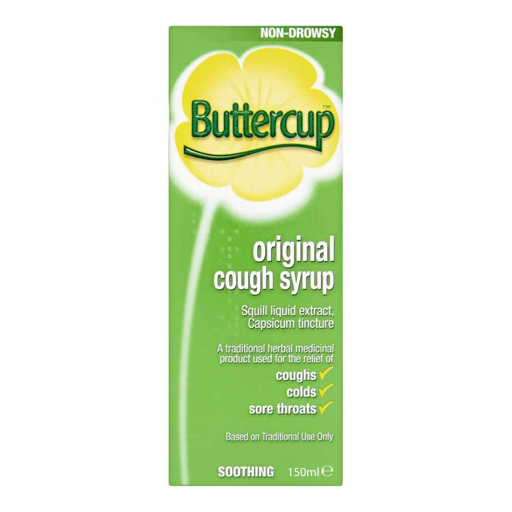 Buttercup Cough Syrup 150ml  - wilko
