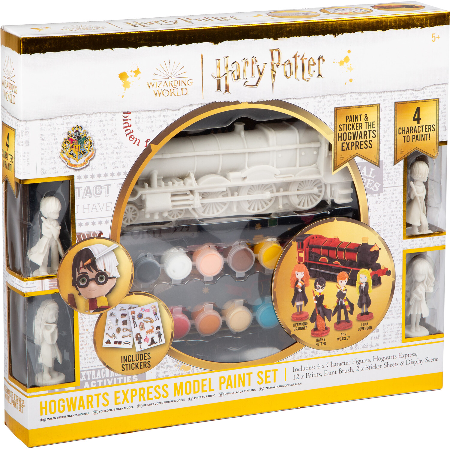 Harry Potter Paint Your Own Hogwarts Express Model Kit Image 1