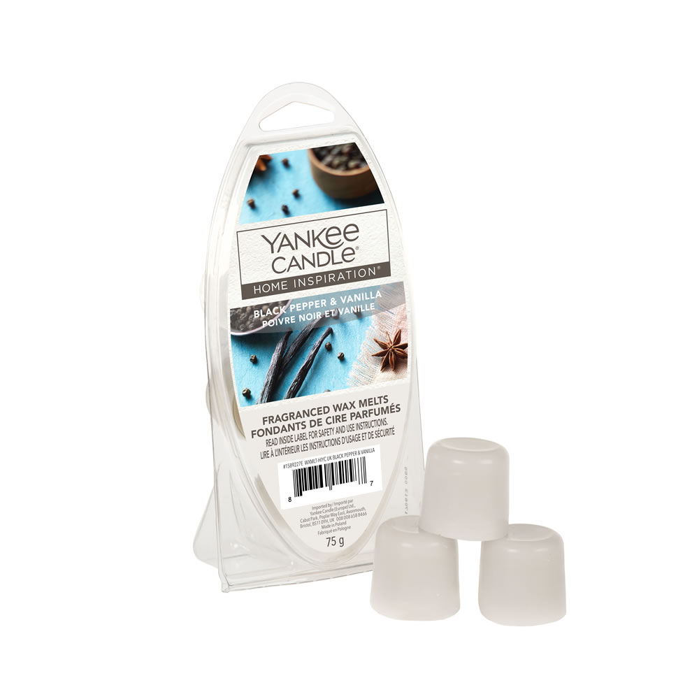 Yankee Candle Black Pepper and Vanilla Wax Melts 5 pack Image 2
