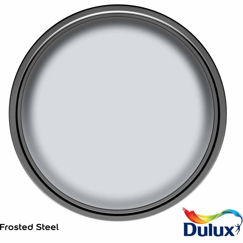 Dulux Easycare Bathroom Frosted Steel Soft Sheen Emulsion Paint 2.5 Image 3