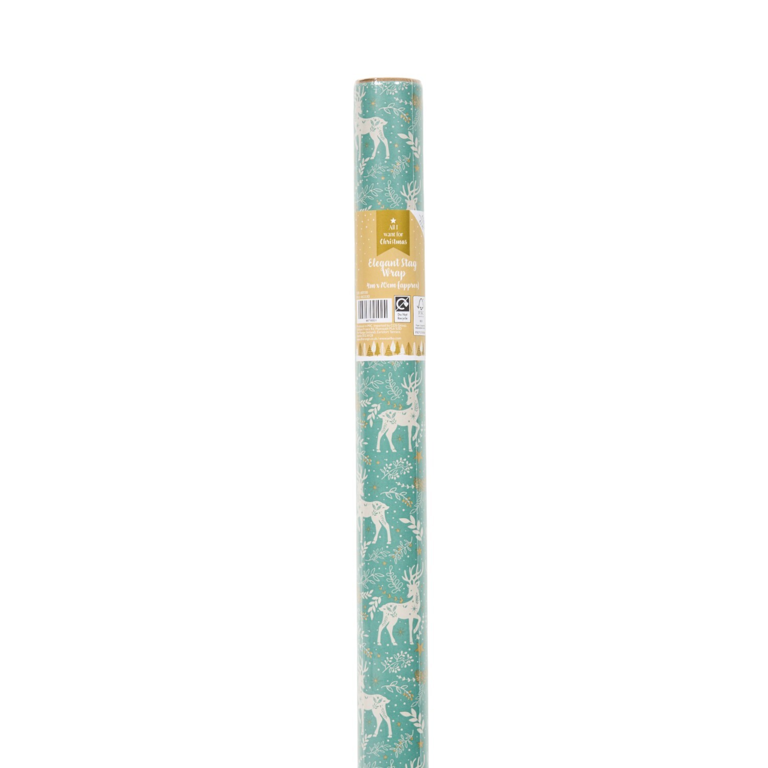 Elegant Stag Gift Wrap Image 6