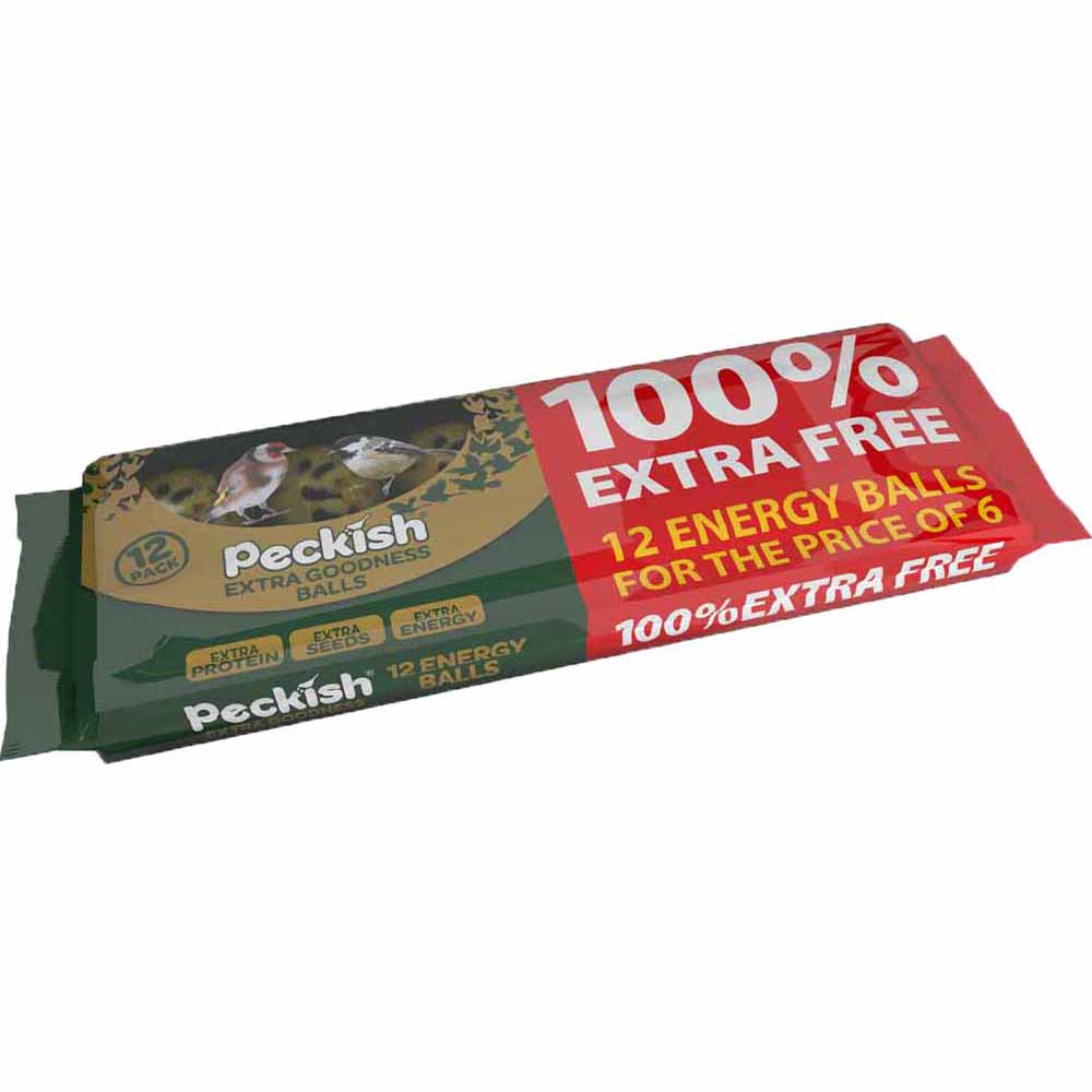 Peckish Extra Goodness Energy Balls 6+6 Free Image 2