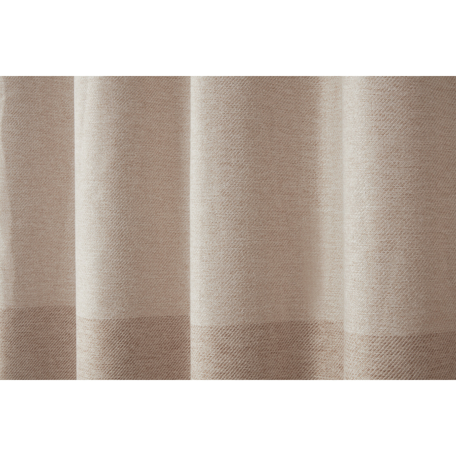 Maison Stripe Eyelet Curtains - Natural / 137cm / 168cm Image 4
