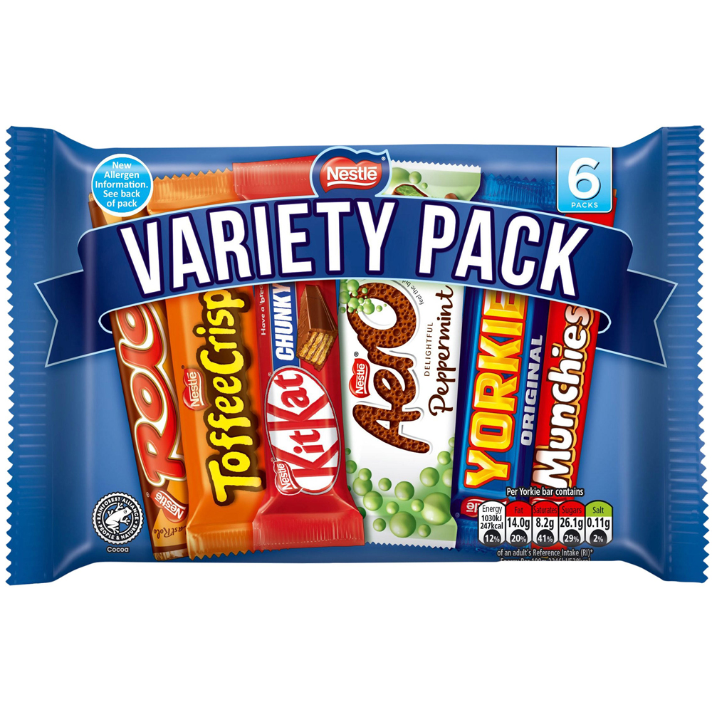 Nestle Variety 6 Pack Image
