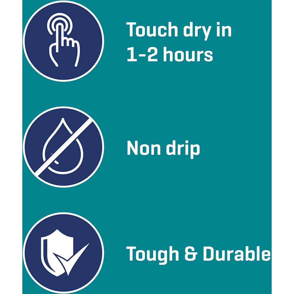 Johnstone's Interior Wood and Metal Quick Dry Eggshell Paint - Brilliant White / 750ml Image 6