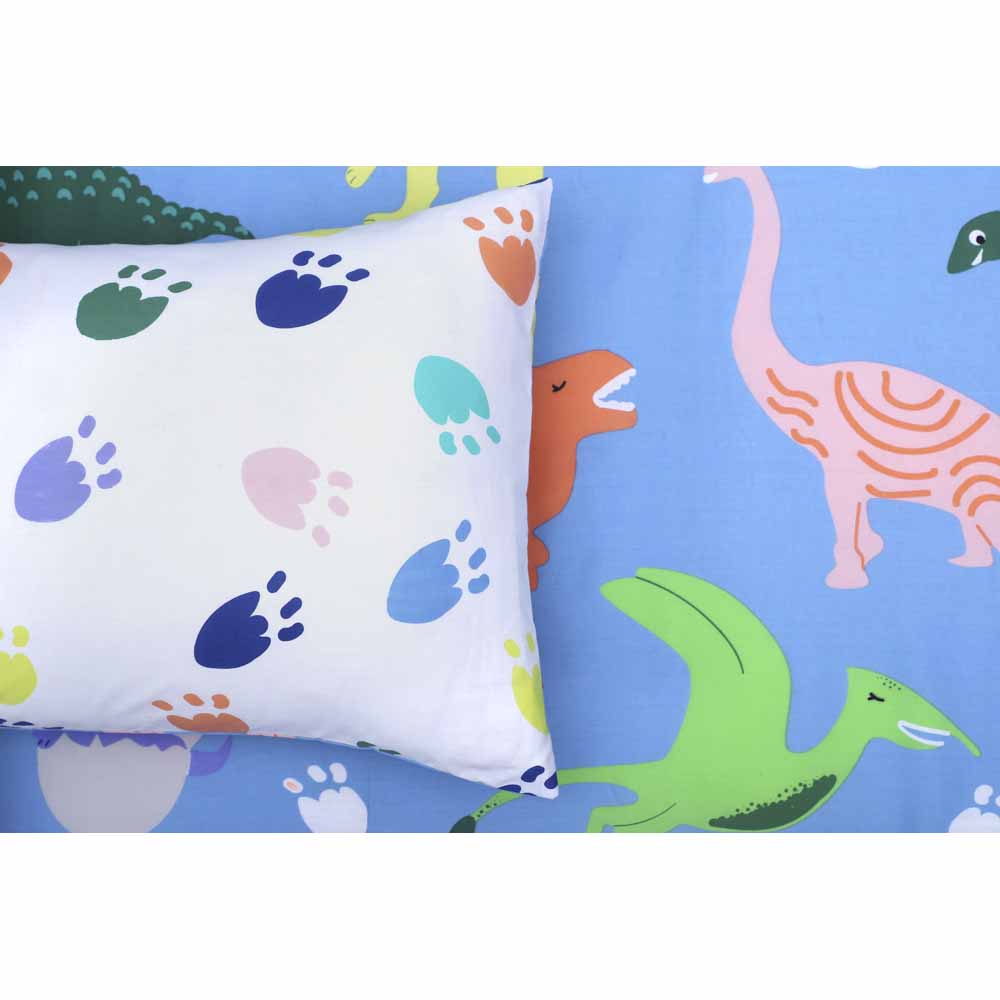 Wilko Dinosaurs Glow in The Dark Duvet Set Single Wilko