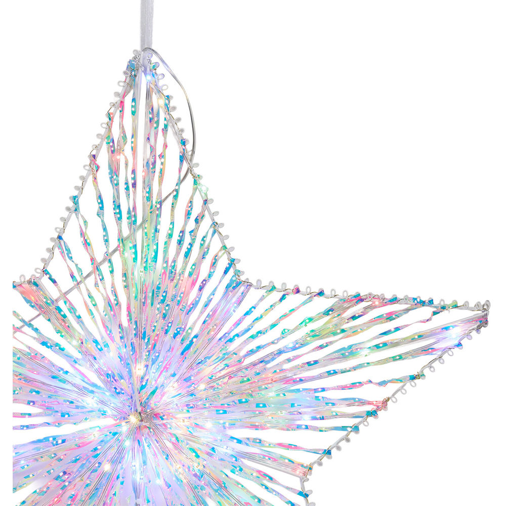 Twinkling Multicolour LED Star Image 4