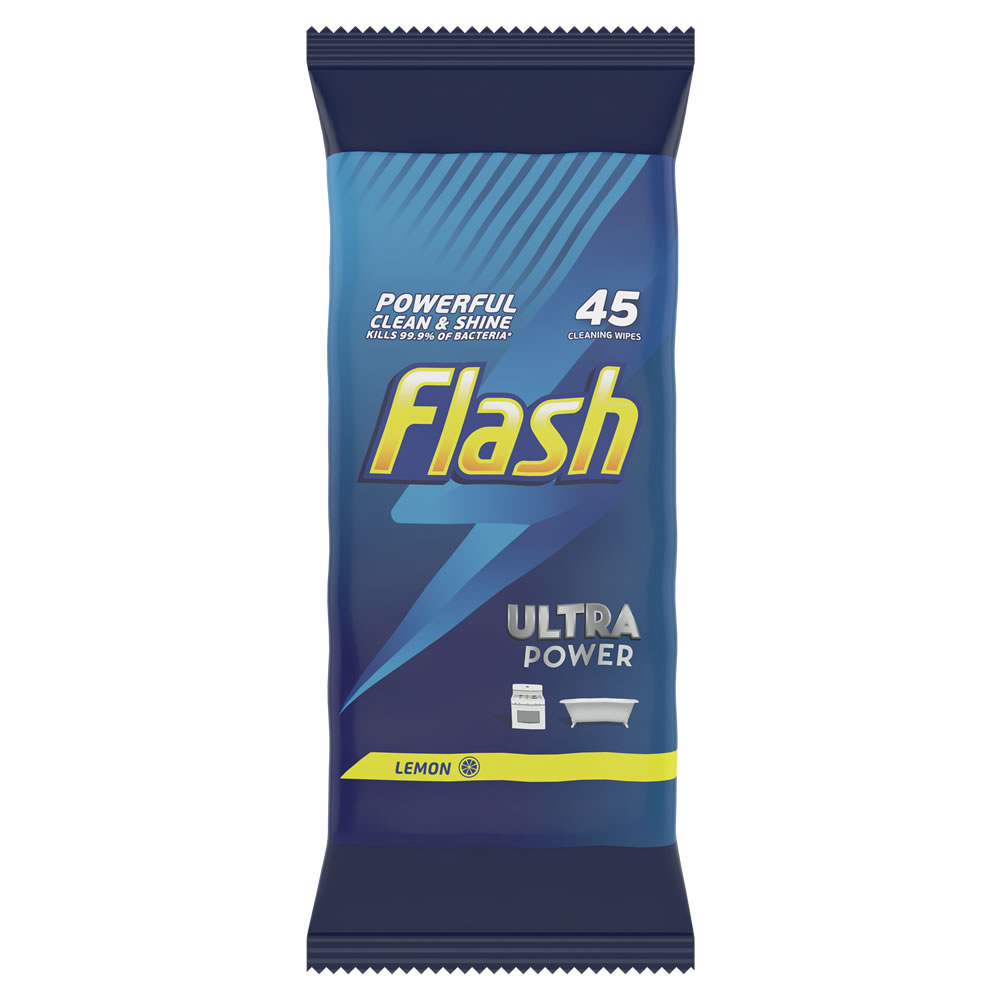 Flash Ultra Cleaning Wipes 45 pack Image