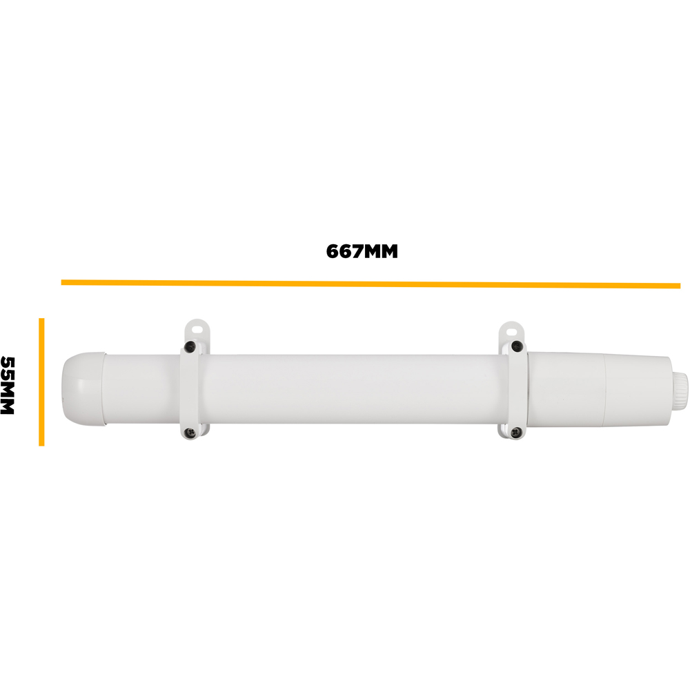 TCP White Tubular Heater with Built-in Thermostat 120W Image 9