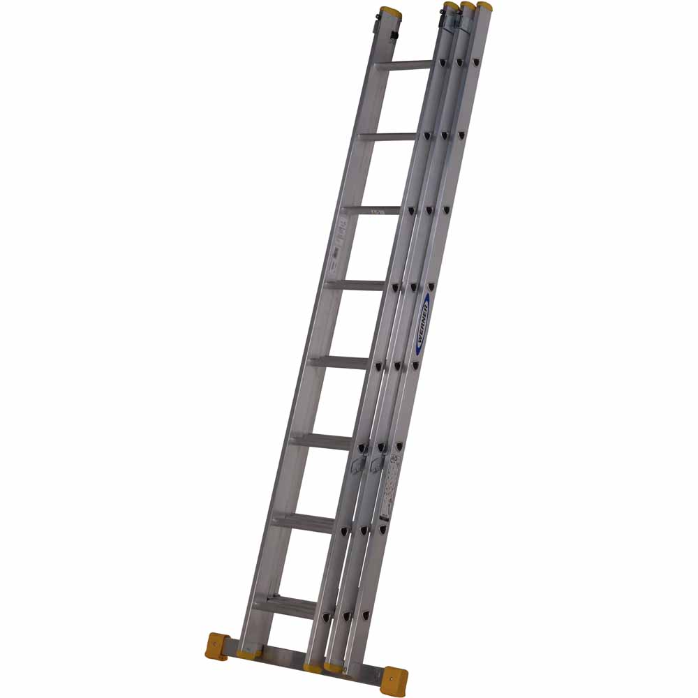 Werner Box Section Double Extension Ladder 1.85m Image 6