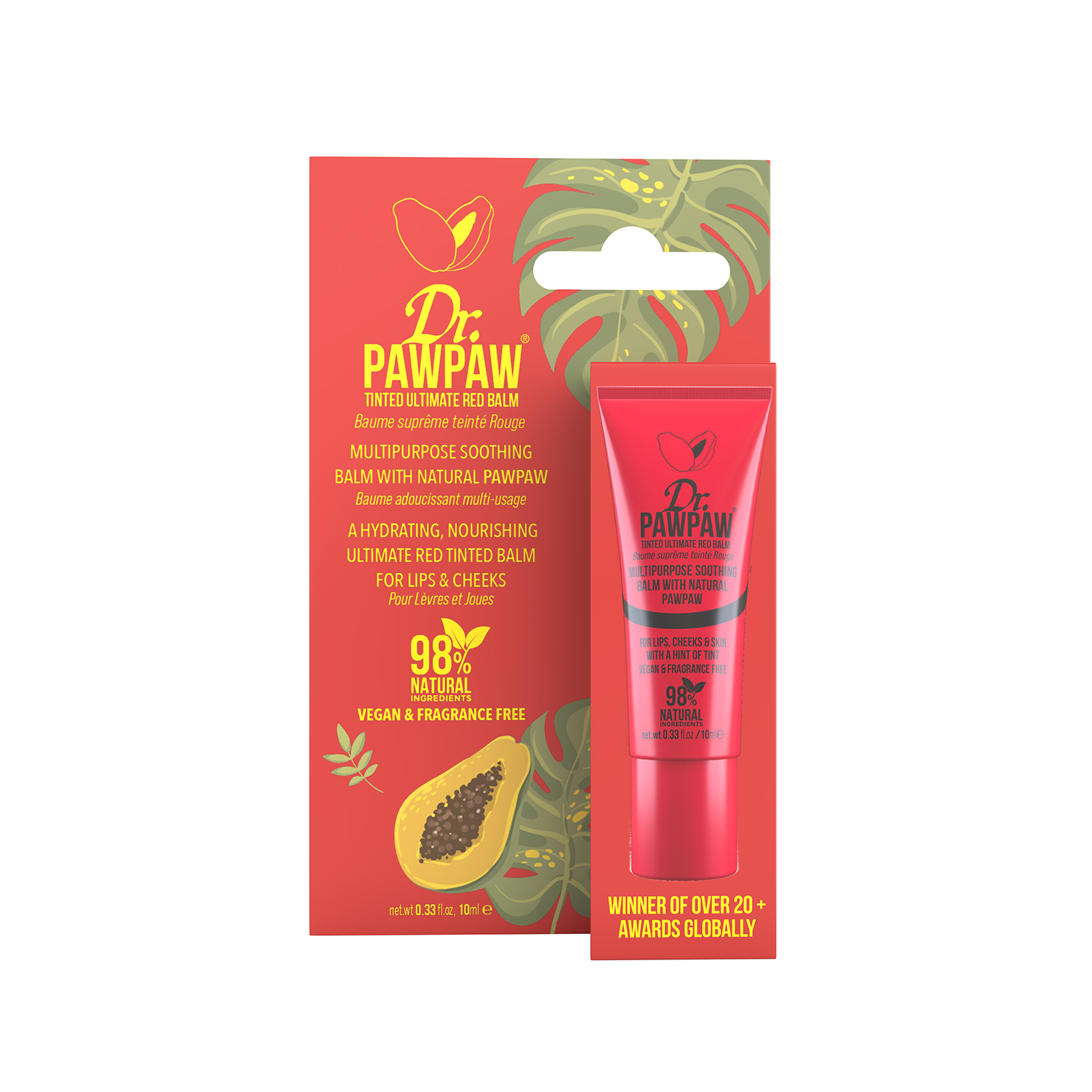 Dr.PAWPAW Tinted Ultimate Red Balm - Red Image 1