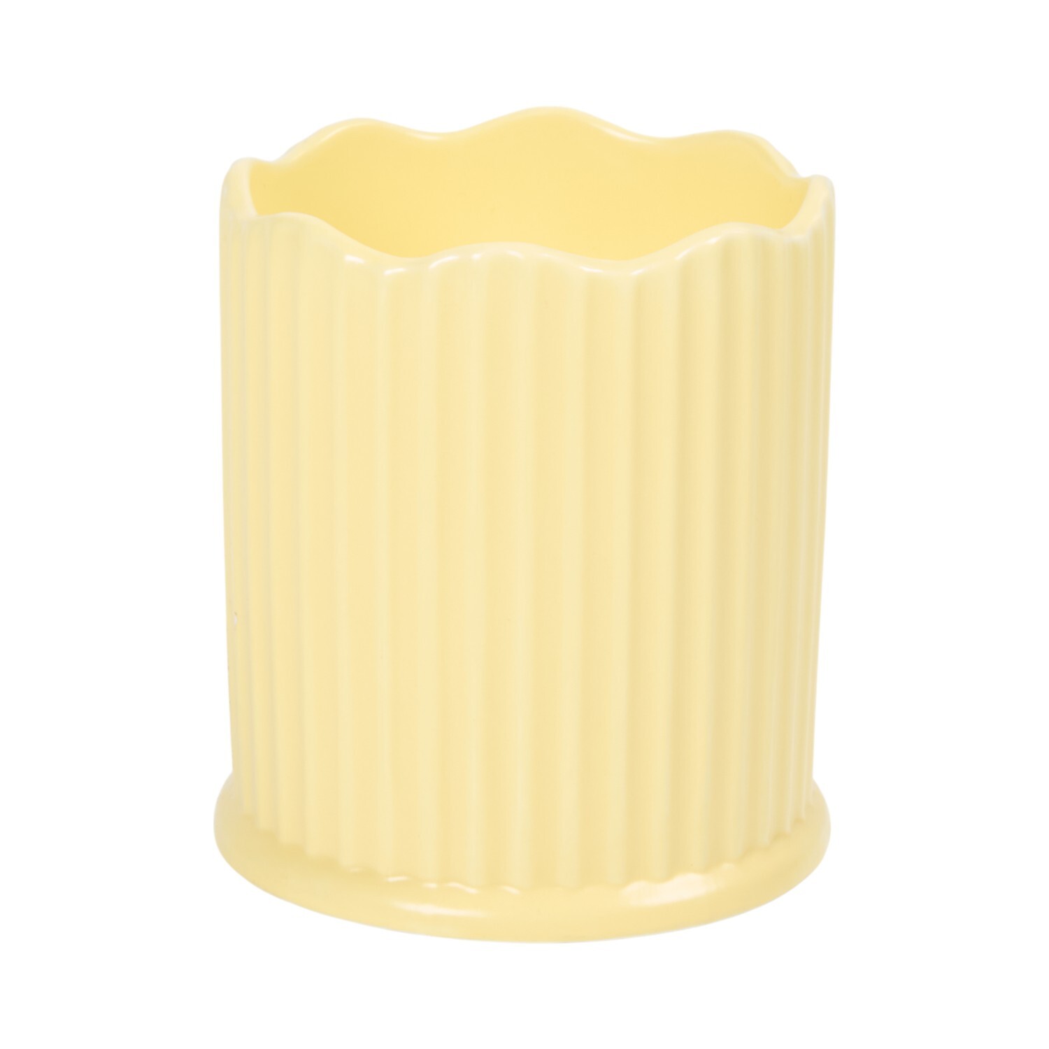 Grapefruit and Jasmine Scalloped Scented Candle Image 9