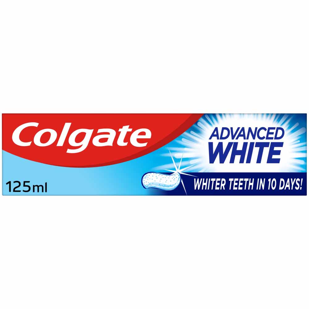 Colgate Advanced Whitening Toothpaste 125ml  - wilko
