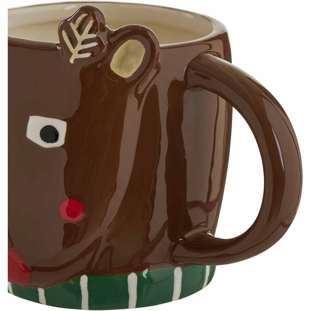 Wilko Reindeer Mug Image 3