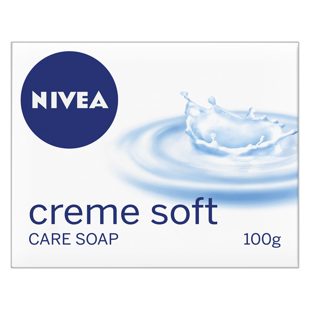 Nivea Creme Soft Care Soap 100g 2 pack Image