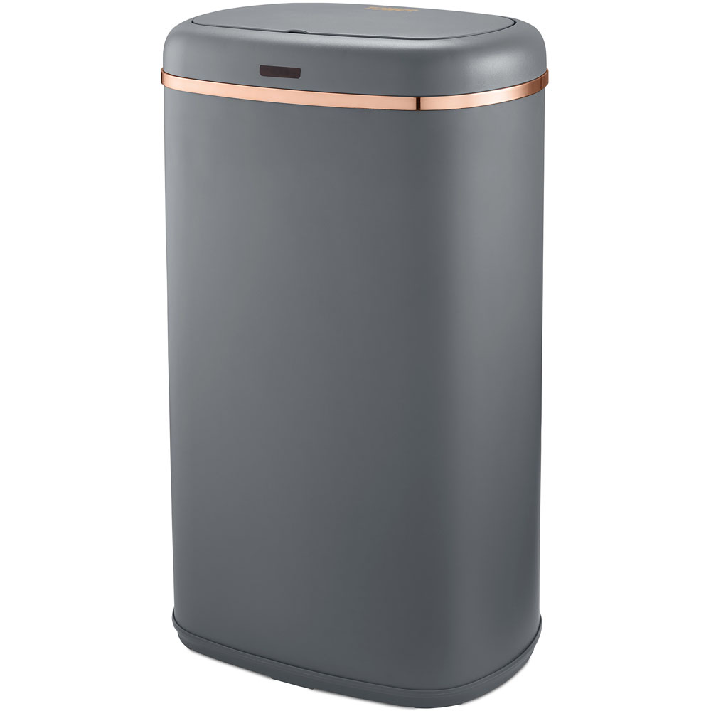 Tower Grey Square Sensor Bin 58L Image 1