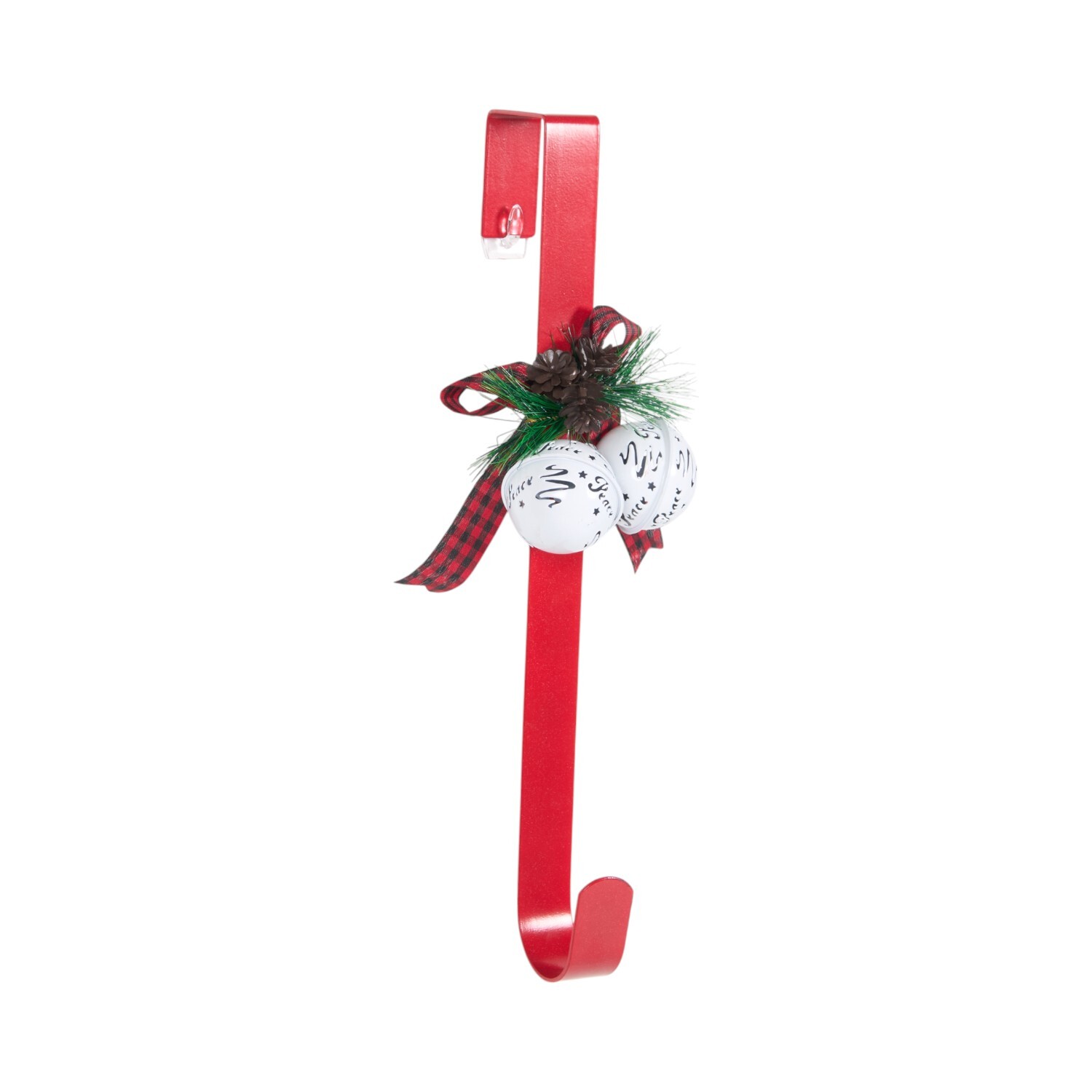 Bell Wreath Hanger Red Image 3