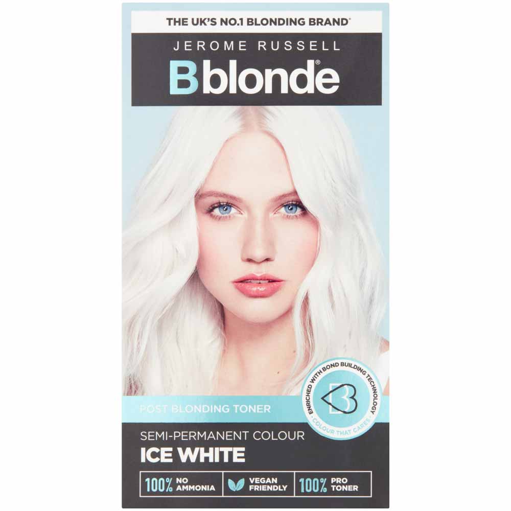 Jerome Russell Bblonde Semi Permanent Ice White Toner Image