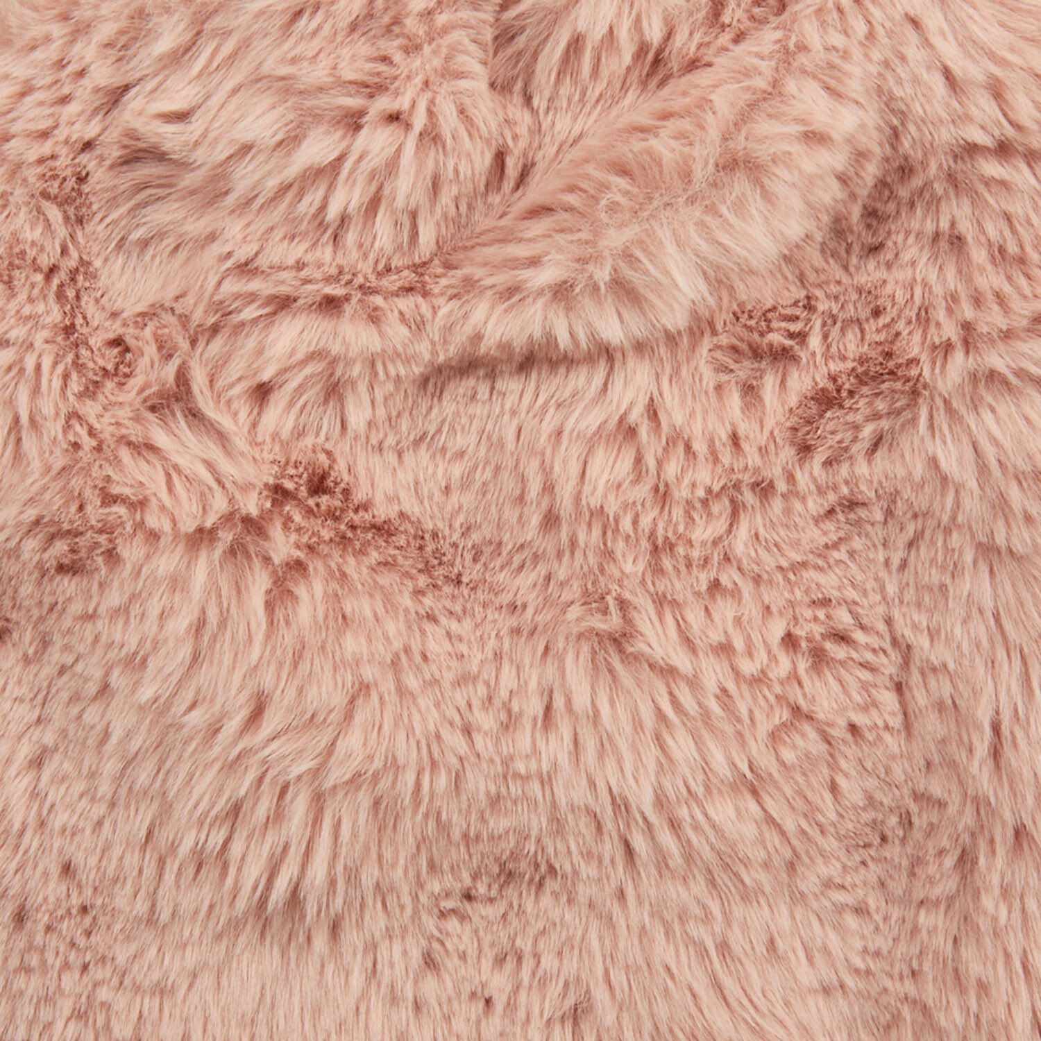 Rippled Fur Hot Water Bottle - Pink, White, or Grey Image 2
