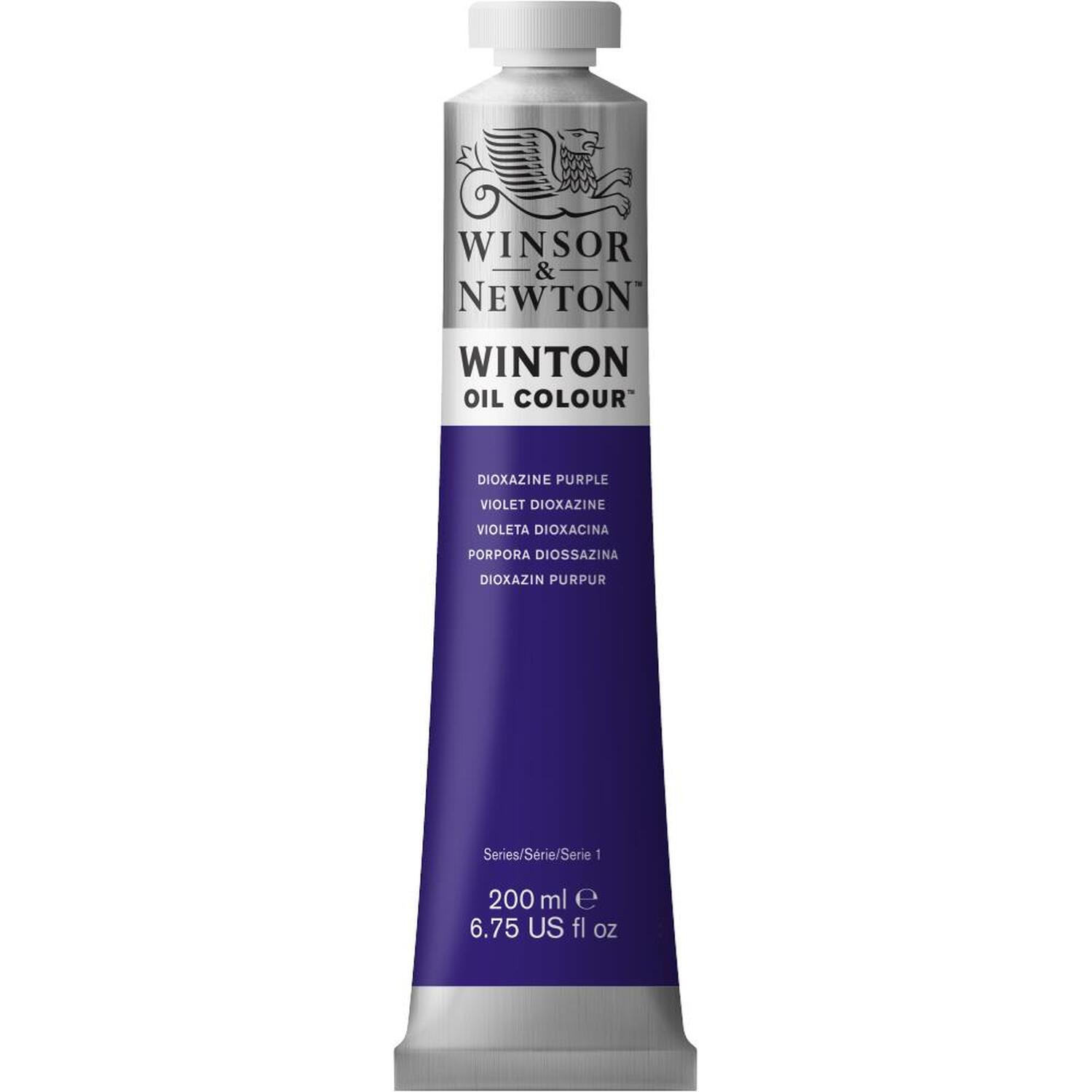 Winsor and Newton 200ml Winton Oil Colours - Dioxazine Purple Image
