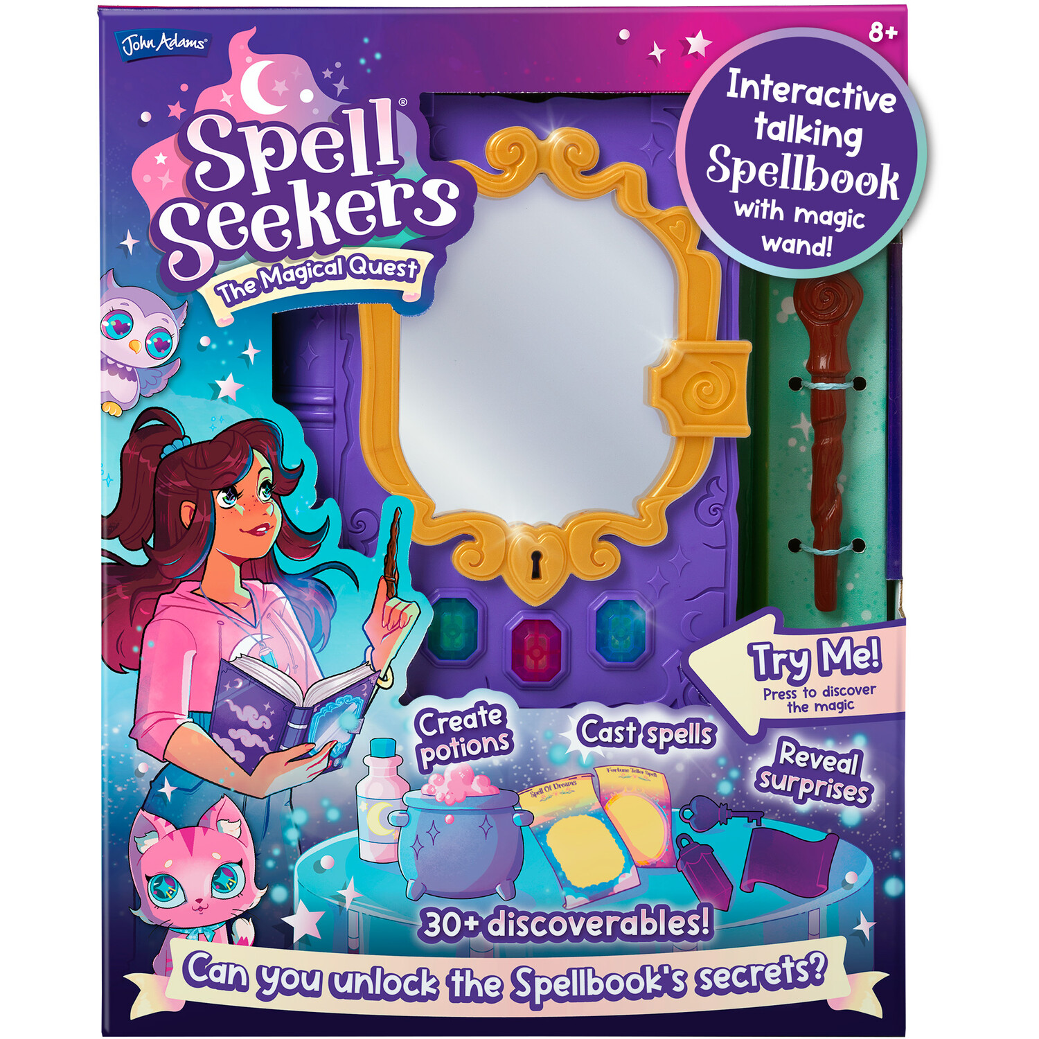 The Magic Spellbook Game Purple Image 7