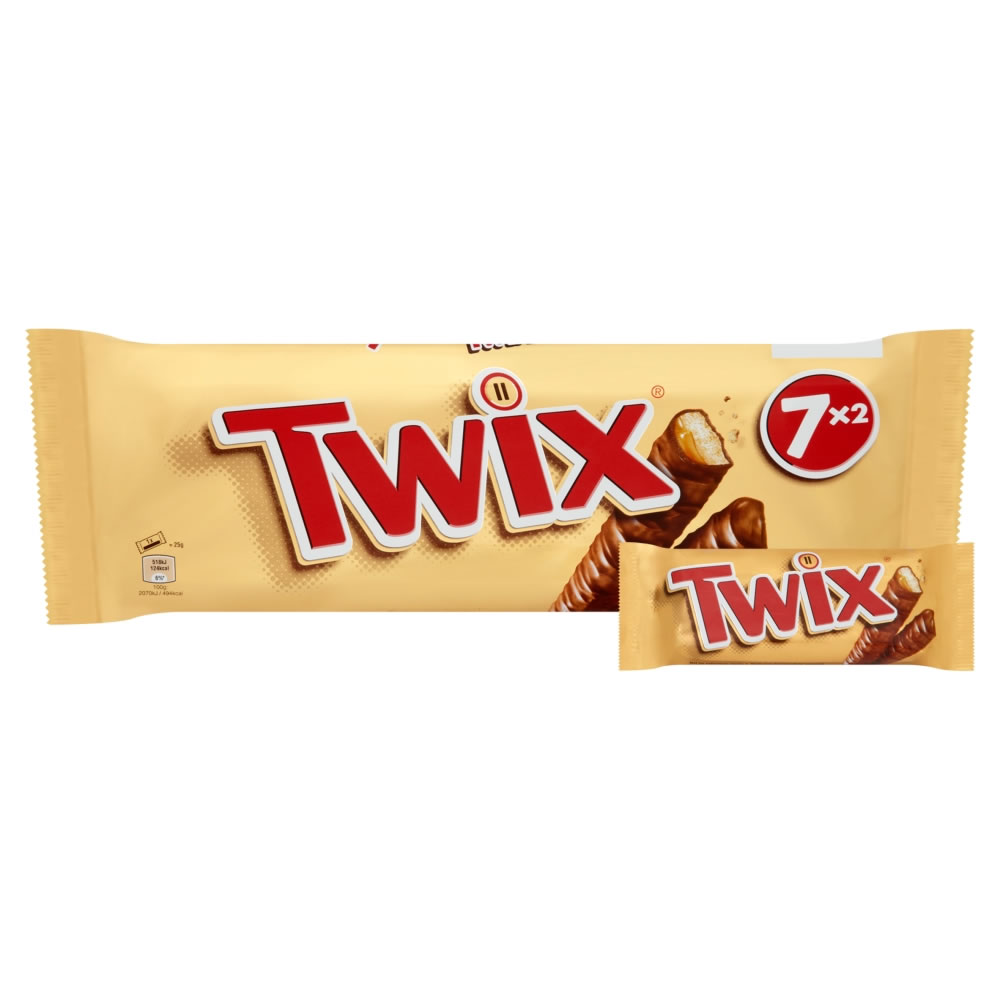 Twix Twin Snacksize 7pk 350g Image 2