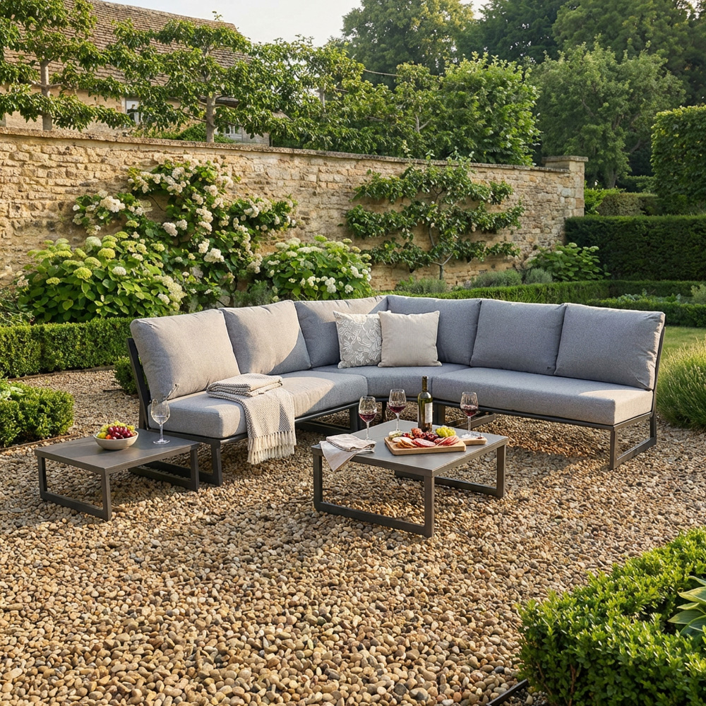Rimini Sofa Set - Grey Image 3