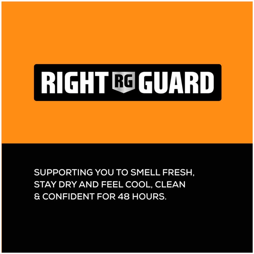 Right Guard 5 Sport Anti Perspirant Deodorant Case of 6 x 250ml Image 3