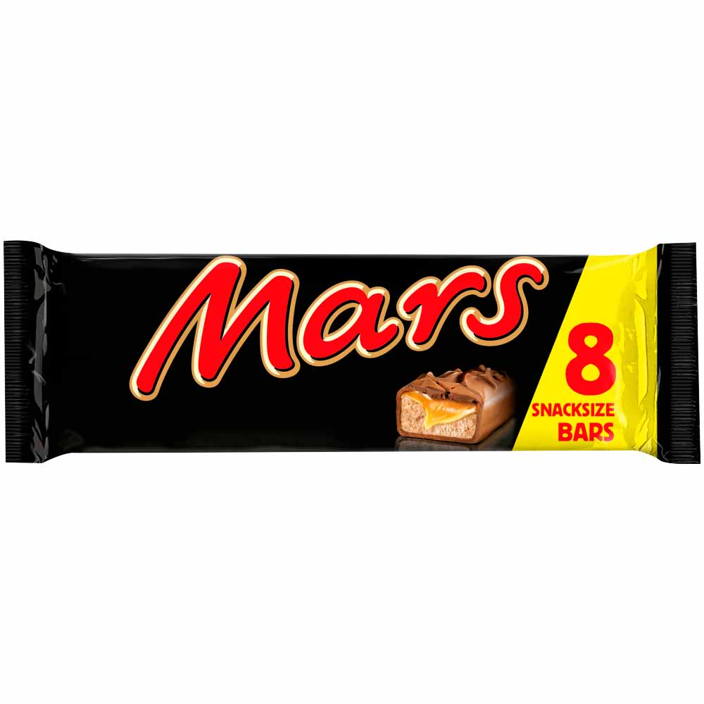 Mars Snacksize Chocolate Bars 8x33.8g Image