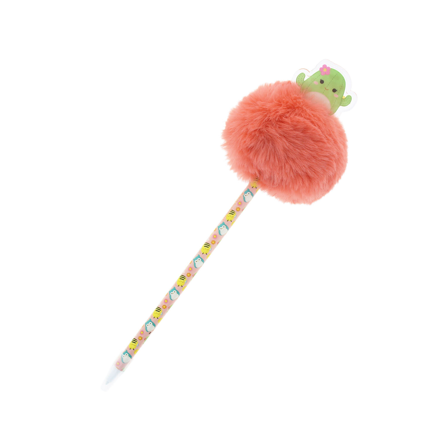 Squishmallows Cactus Pom Pom Pen - Multicolour Image 2