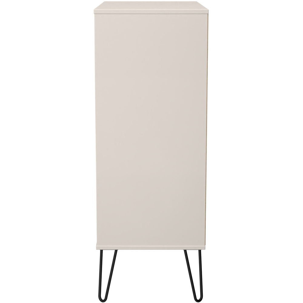 Crowndale Harlequin 5 Drawer Kashmir Matt Chest of Drawers Ready Assembled Image 4