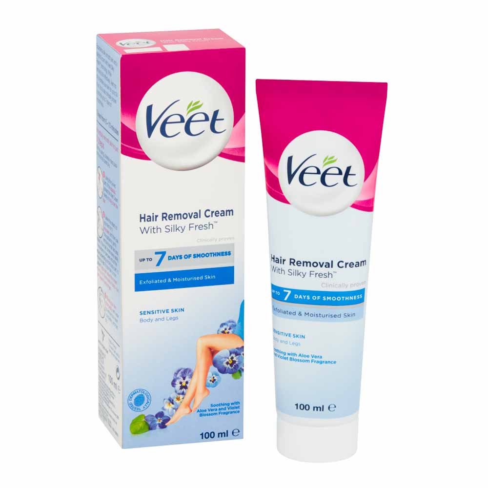 Veet Hair Removal Cream for Sensitive Skin 100ml Image 2