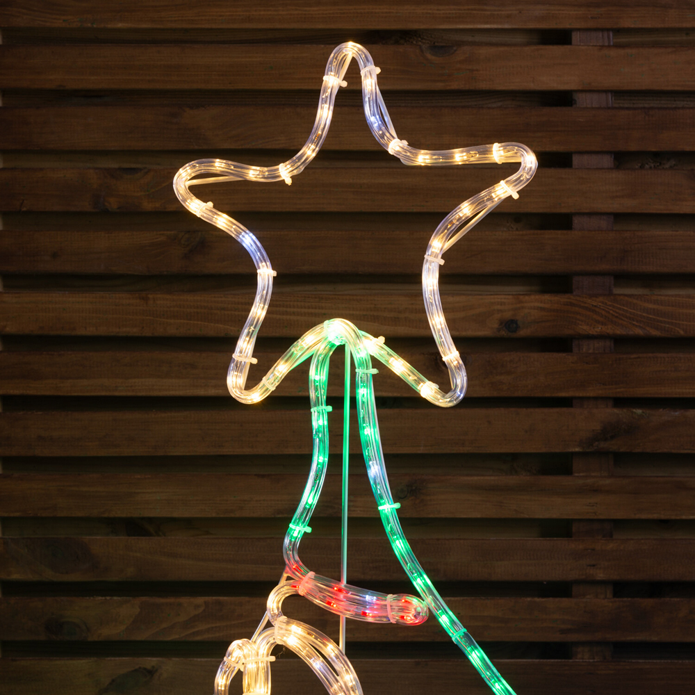 Festive Christmas Tree Rope Light Image 3