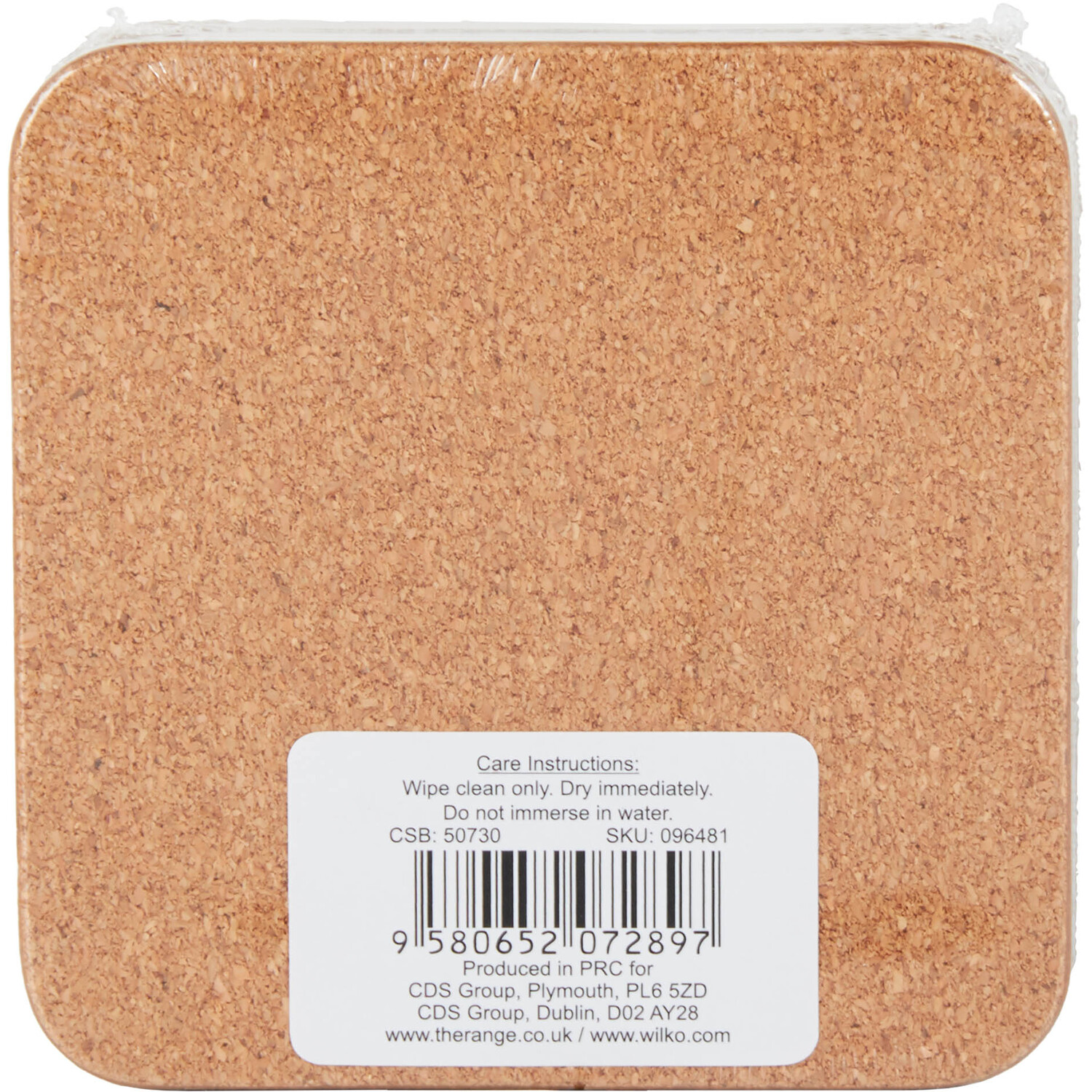Pack of 6 5 Star Coasters - Navy Image 3