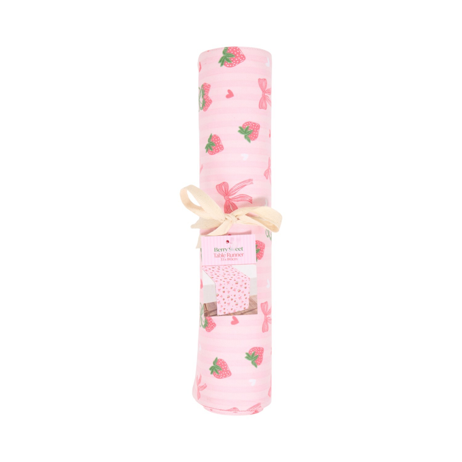 Berry Sweet Table Runner Pink Image 2