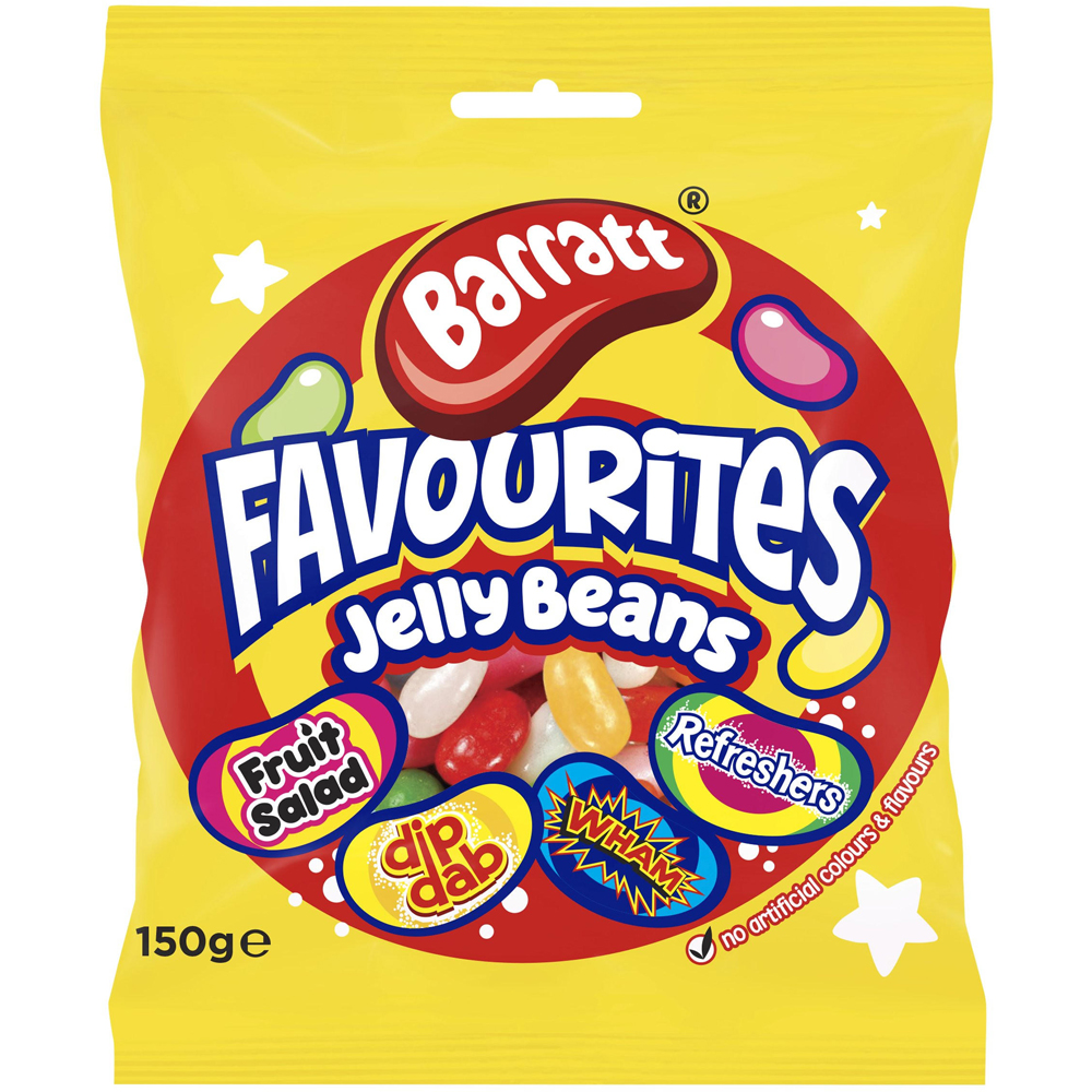 Barratt Favourites Jelly Beans 150g Image