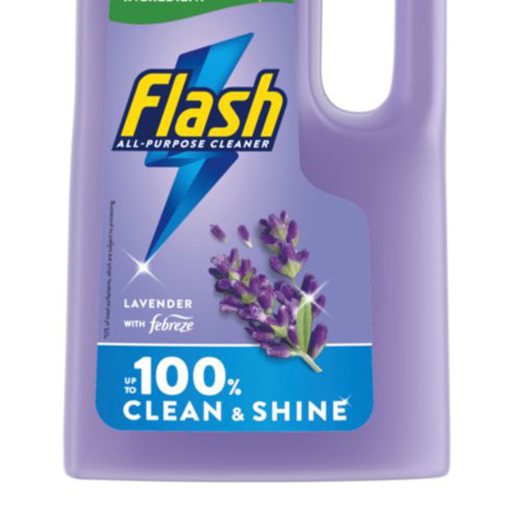 Flash Lavender All Purpose Liquid Cleaner Case of 6 x 1.5L Image 4