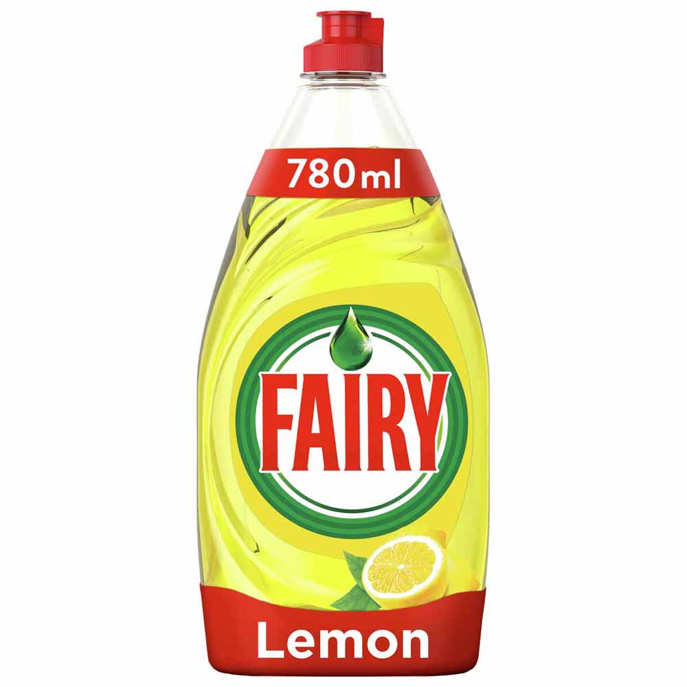 Fairy Washing Up Liquid Lemon 780ml Image 1
