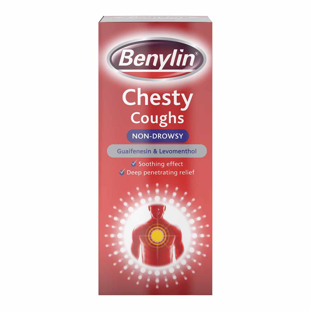 Benylin Chesty Cough Syrup 150ml Image 1